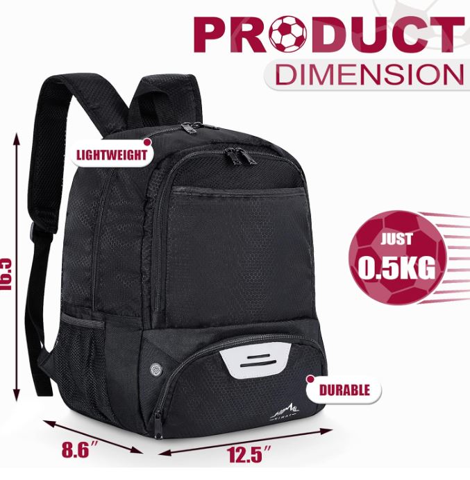 James Wilson Young Middle Sports Bag-Backpack