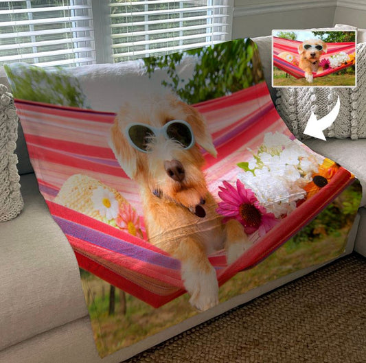 Photo Pet Blanket