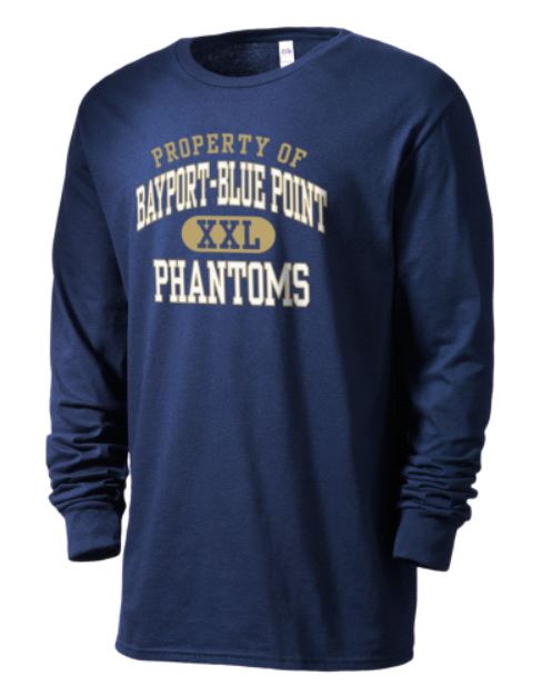 Bayport-Bluepoint Unisex Long Sleeve "Property of...."