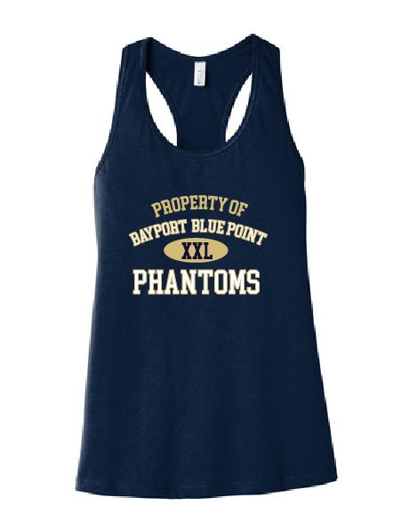 Bayport-Bluepoint Ladies Phantoms Tank Top