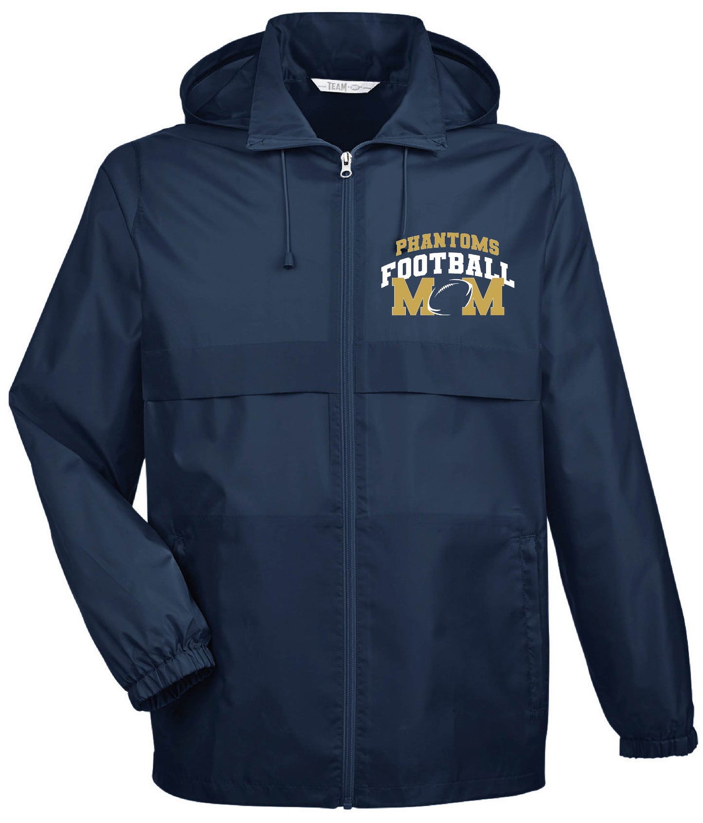 BBP Football Full Zip Lightweight All Weather Jacket