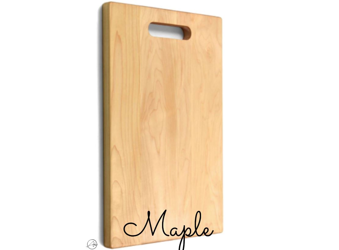 BBP Football Custom Engraved Wood Cutting board (Bamboo, Walnut & Maple)