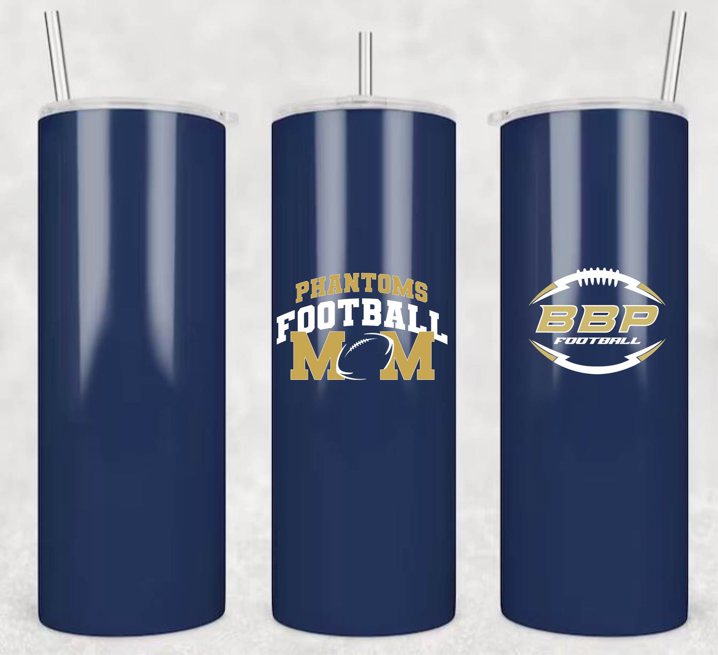 BBP Football Skinny 20oz Tumbler