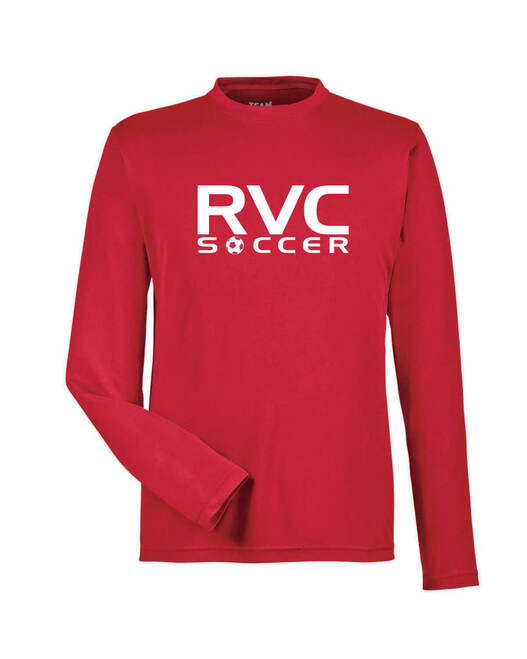 RVC Soccer Red Long Sleeve