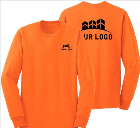 Saftey Orange Crew Sweater