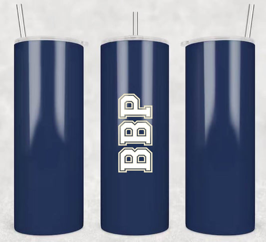 BBP Football Skinny 20oz Tumbler