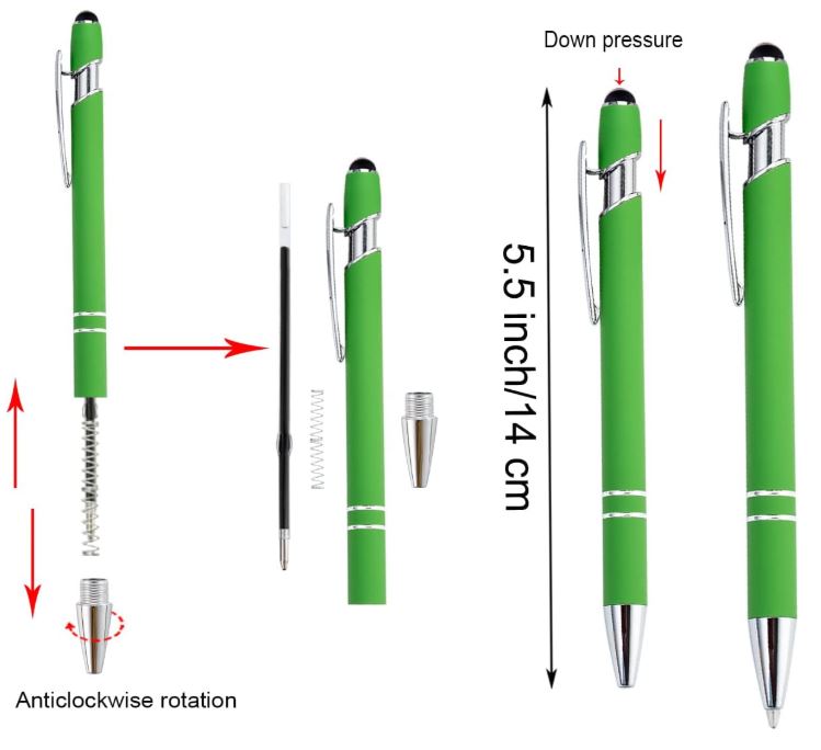 SSCS Personalized Ballpoint Stylus Pen