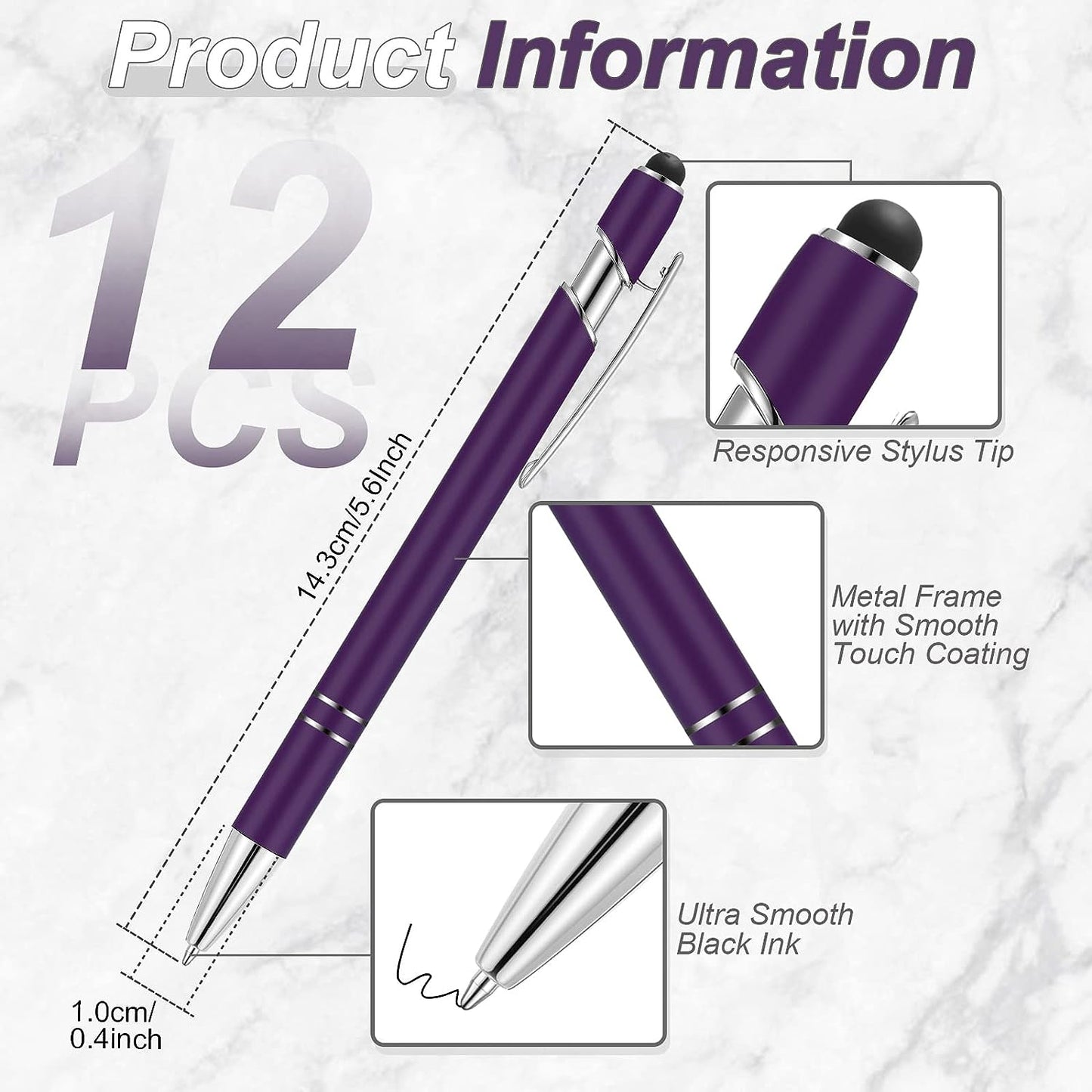 Sayville Personalized Ballpoint Stylus Pen