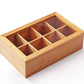 Custom Bamboo Tea Box (Sugar, Jewelry, Storage, Organizer etc.)