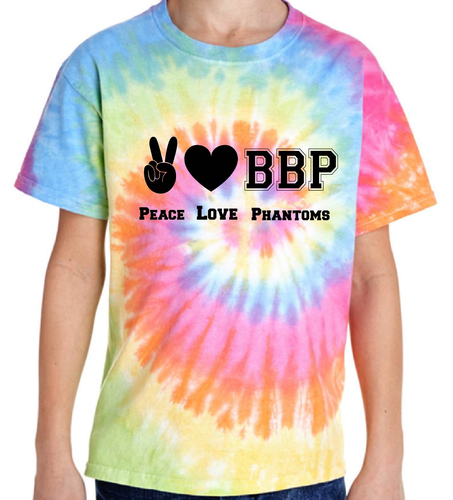 Bayport-Bluepoint "BBP Peace Love" Tye Dye