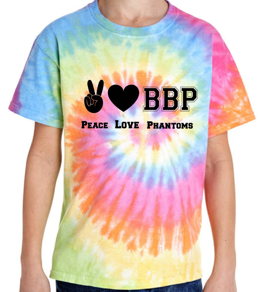 James Wilson Young "BBP Peace Love" Tye Dye