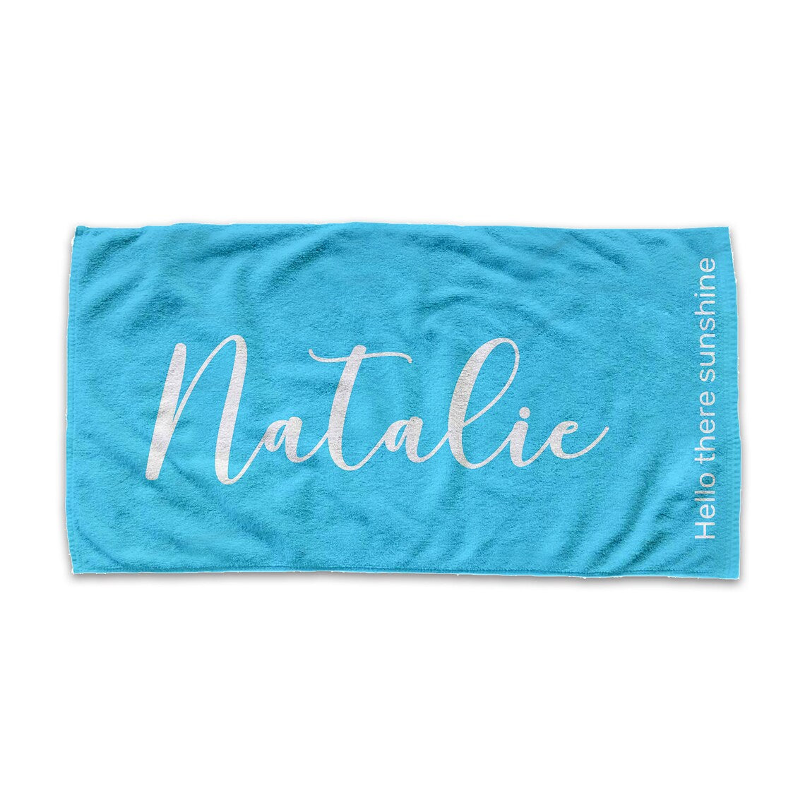 Personalized 30" x 60" Summer Camp, Vacation, Beach Towel, Bath Towel, Pool Towel, Beach Towel With Name