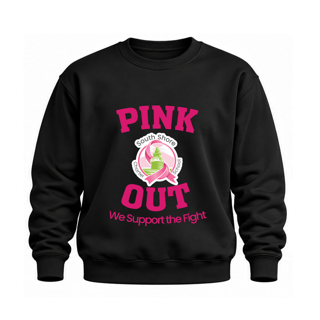South Shore Charter School – Breast Cancer Awareness Crew Neck Sweatshirt