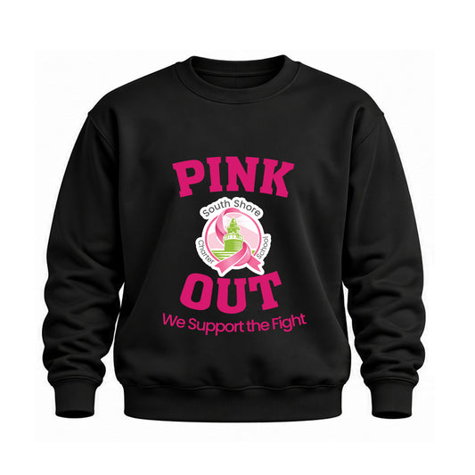 South Shore Charter School – Breast Cancer Awareness Crew Neck Sweatshirt