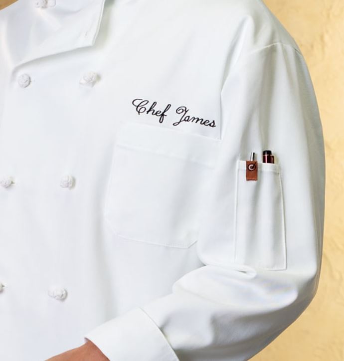 Custom hot sale chef coat